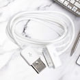 thumbnail image 1 of Cargador de cable de sincronización de datos USB para Apple iPhone 4 4s 3G iPhone iPod Nano Hugtrwg Nuevos Originales, 1 of 6
