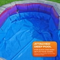 thumbnail image 7 of JumpOrange 19’ Thunder Commercial Grade Water Slide with Splash Pool for Kids and Adults (with Blower), Outdoor Indoor, Wet Dry Use, Tall Inflatable, 7 of 7