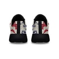 thumbnail image 4 of Dog Dachshund American flag Shoes Sneakers Black Size 7, 4 of 7