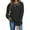 03 Black, variant on YueHuiYing Women's Valentine's Day Printed Long-Sleeve Crewneck Fashion Casual Hoodless Sweatshirt Top