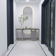thumbnail image 5 of The Tile Life Argos Peak Carrara & Thassos Polished Marble Mosaic Floor & Wall Tile, 12 x 14 in, 1-Piece, 5 of 11