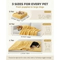 thumbnail image 6 of Emotional Support Blanket Yellow, Calming Dog Blanket, Security Blanket, Designed for Pets, Rabbit Hair Plus, Soft and Comfortable for Kennel, Indoors Sofa, 6 of 7