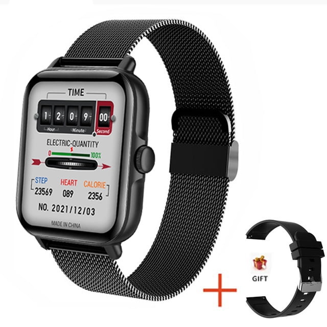 2022 popular L21 Bluetooth call smart watch 1.69 color screen voice assistant blood pressure heart rate watch Walmart