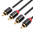 thumbnail image 2 of Vention 2RCA macho a 2RCA macho cable divisor de cable de audio para HDTV (1,5 m), 2 of 9