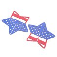thumbnail image 2 of Patriotic Independence Day Wooden Star Blocks, Colorful 4th Of July Tabletop Decor Gift Boxwood   For Desktop Decoration, 2 of 8