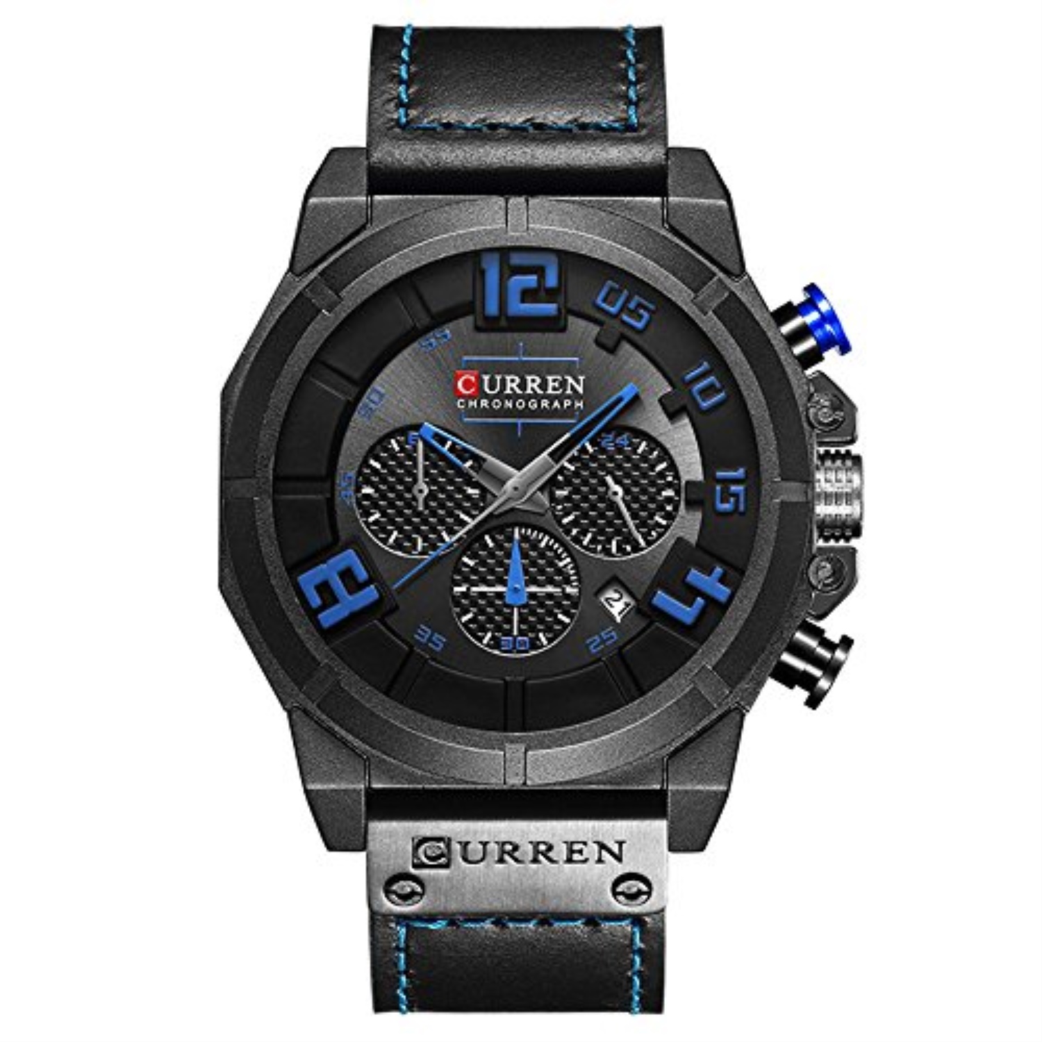 Curren Watches - Curren Men Watch Quartz Multifunctional Military Sport