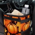 thumbnail image 6 of Maple Ieaf Pumpkin Foldable Car Garbage Can with Lid - Leak-proof Mini Trash Can, Hanging Storage Bag for Auto, 6 of 6