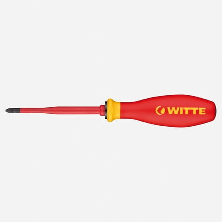 

Witte 76032 Pro VDE Slim Pozidriv Screwdriver #1 x 80mm