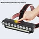 thumbnail image 3 of Yuarrent Faro COB alimentado por batería, botón de carga USB, Control ajustable, 1200mAh, repuesto de pesca nocturna, faro impermeable carpas 6 cuentas Yuarrent OD029479-01, 3 of 6