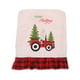 thumbnail image 1 of Toystoory Cubierta de silla de Navidad para Tractor, patrón de rejilla de lino, recuerdo de fiesta antideslizante, funda a prueba de polvo, suministros Kits de decoración para fiestas Toystoory HA069930-00, 1 of 6