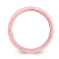 thumbnail image 2 of Ceramic Pink Faceted 6mm Polished Band, 2 of 4