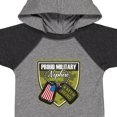 thumbnail image 4 of Inktastic Proud Military Nephew Boys Baby Bodysuit, 4 of 5