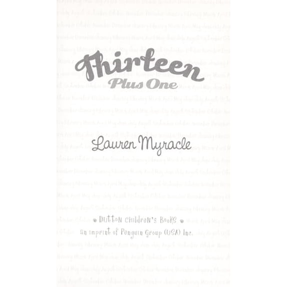 Pre-Owned Thirteen Plus One (The Winnie Years) (Hardcover) 0525422226 9780525422228