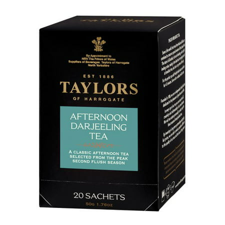 Taylors of Harrogate Afternoon Darjeeling Tea, 50 Tea (Best Afternoon Tea Peak District)