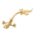 thumbnail image 4 of Joyas de Cuerpo Zulema Gecko Barras de Oro Piercing Ombligo, 4 of 8