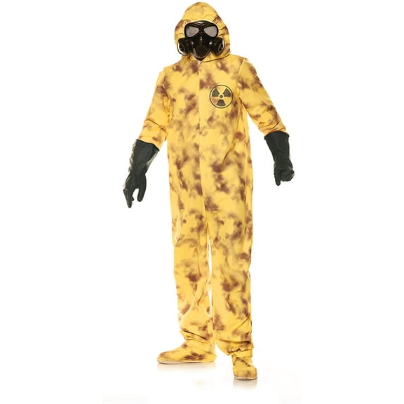 Underwraps Hazmat Suit Mens Costume Jumpsuit | Teen Unisex