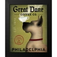 thumbnail image 2 of Fowler, Ryan 15x18 Black Modern Framed Museum Art Print Titled - Great Dane Coffee Philadelphia, 2 of 5