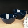thumbnail image 6 of WhizMax 42 Ounce Porcelain Bowls Set of 4, Dark Blue Ceramic Bowls for Cereal, Soup, Salad, Pasta, Prep, Rice, Ice Cream, Microwave & Dishwasher Safe, 6 of 6