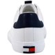 thumbnail image 3 of Zapatilla Tommy Hilfiger Lamiss para mujer blanca/azul marino, talla 8, 3 of 7