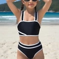 thumbnail image 2 of MuXiKeJi Clothes Girls Swimsiut One Piece Bathing Suit with Cover Ups Adjustable Straps Kids Swimwear, Size 7-14 Years, 2 of 8