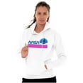 thumbnail image 3 of Vaporwave Aesthetic NASA Worm Logo Hoodie Sweatshirt Women Men Brisco Brands X, 3 of 6