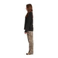 thumbnail image 3 of Just Love Ultra-Soft Womens Pajama Pant Set with Nightgown & Matching Socks  Luxurious Sleepwear (Leopard Print, 2X), 3 of 5