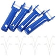 thumbnail image 4 of FONDOTIN Pool Vacuum Replacement Handles 4-Pack with 12 V-Shaped Clips for Secure Pool Cleaning and Fastening, 4 of 8
