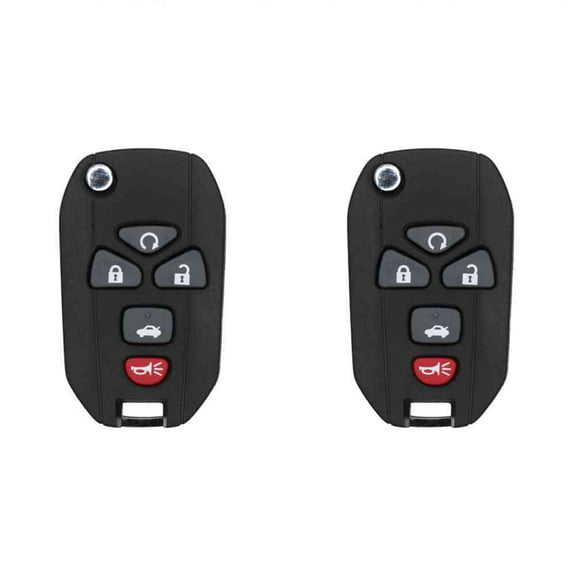 Eye4Techs Replacement Flip Key Fob for 2005-2009 Buick Lacrosse FCC KOBGT04A Part Number 22733524 Pack of 2