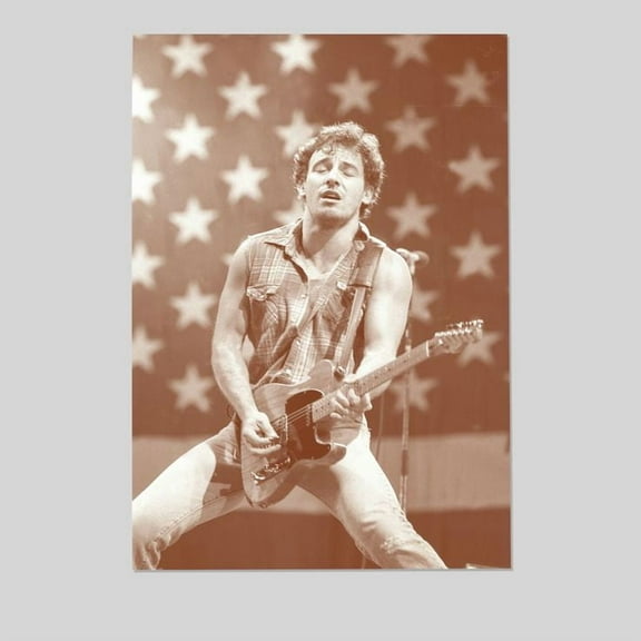 Bruce Springsteen Poster Sepia Born in the USA Size 24''x36'' -Gategoo