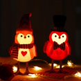 thumbnail image 4 of Glowing Bird Doll Decor Valentine's Day Decoration Luminous Tabletop Ornament with Light Creative Birthday Present Red, 4 of 4