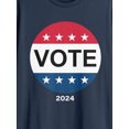 thumbnail image 5 of Vote 2024, Men's Apparel Graphic Crew Neck T-Shirt, Sizes S-3XL, 5 of 6