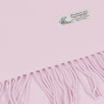 thumbnail image 3 of TZ Promise Men Women's Baby Pink Scarves Solid Plain Classic Soft Long for Winter Warm, 3 of 4