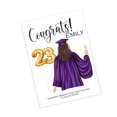 thumbnail image 1 of CSChome Carte de Graduation Impression Claire Pliable Décoration Forte Thème 2023, 1 of 7