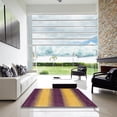 thumbnail image 6 of Ahgly Company Indoor Square Abstract Yellow Abstract Area Rugs, 6' Square, 6 of 6