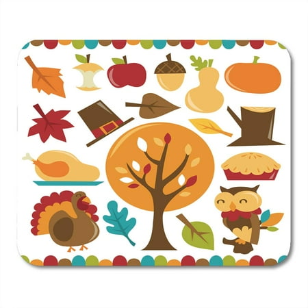Scroll Pumpkin KDAGR Cartoon of Witch Holding Halloween Pumpkin and Broom in Front Blank White Scroll Mousepad Mouse Pad Mouse Mat 9x10 inch ()