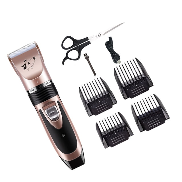UPOUART 1 Set Pet Grooming Supply Ceramic Rose Gold Removable Head for Dog Grooming Tools