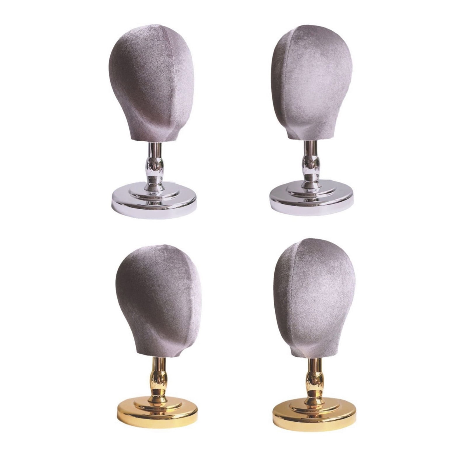 Portable Fabric Mannequin Head Professional Hair Stylist Tool For Wigs And Hat Storage Solution Hairdresser Accessories