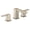 Brushed Nickel, variant on Moen TVS6721BN 90 Degree 1.2 GPM Widespread Bathroom Faucet - Nickel