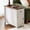 Wood Legs – Oak, variant on CHIC HOUSE End Tables for Living Room with Charging Station, Farmhouse Nightstand for Bedroom with Drawer Storage, Narrow Side Tables Accent Tables, Small Tables for Small Spaces, Black