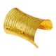 thumbnail image 2 of Brazalete Abierto en Relieve de Joyería de Moda Sunnimix Oro 10cm, 2 of 8