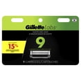 thumbnail image 4 of GilletteLabs Razor Blade Refills, Compatible with GilletteLabs with Exfoliating Bar by Gillette and Heated Razor, 9 Refills, 4 of 10