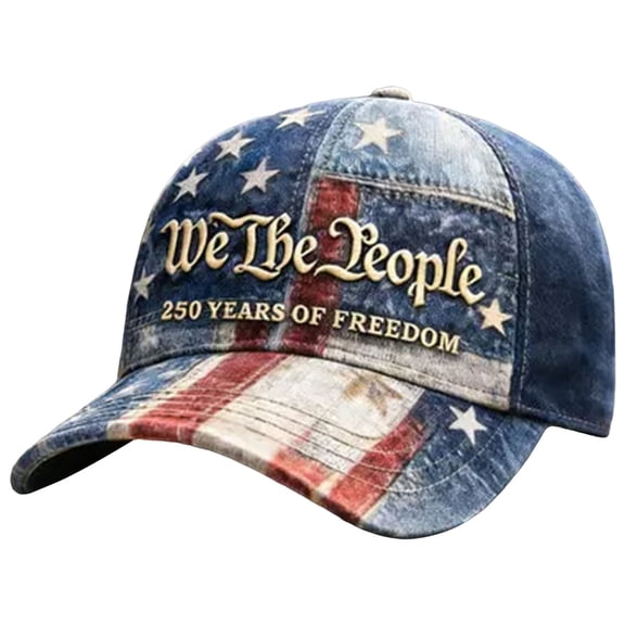 vigerkar Baseball Cap 1776 Adjustable for Men Women 250 Anniversary Hat (Dark Blue, One Size)