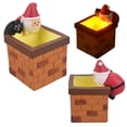 thumbnail image 1 of LED Light-up Stack Refrigerator Magnet Luminous Movable Christmas Santa Claus Black Cat Fireplace Stack Fridge Decoration with Light, 1 of 7