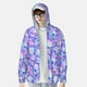 thumbnail image 2 of Fotbe Blue Skull Daisy Chaqueta con Protección Solar UPF 50+ para Hombre y Mujer, Camisa con Capucha y Bolsillos-Small, 2 of 7