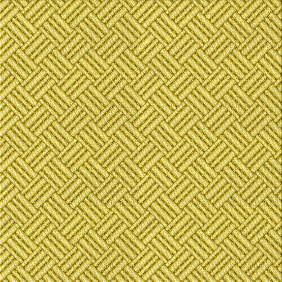 Ahgly Company Machine Washable Indoor Square Transitional Caramel Brown Area Rugs, 5' Square