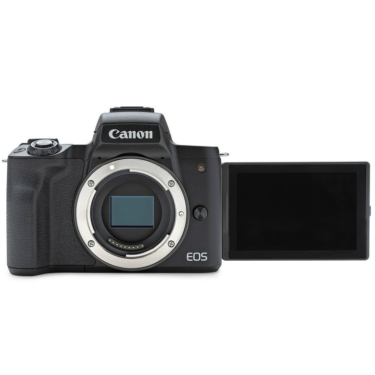 Canon EOS M50 Mirrorless Camera - 24.1 MP, 15-45mm Lens, 4K UHD