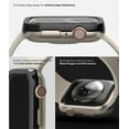 thumbnail image 6 of Ringke Bezel Styling Compatible with Apple Watch 9 / 8 / 7 45mm, Apple Watch SE / 6 / 5 / 4 44mm, Adhesive Frame Ring Cover Anti Scratch [Stainless Steel] Protection - Black (45-51), 6 of 11