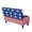American Flag Print, variant on FOR U DESIGNS American Flag Print Ottoman Cover for Flip-Top Storage Stool, Stretch Rectangle Footrest Slipcover with Elastic Bottom Washable Non-Slip Bench Furniture Protector, 250th Anniversary