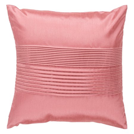 Surya Tracks Decorative Pillow - Salmon