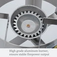 thumbnail image 5 of ARC USA SS3840S Outdoor Propane Burner Stainless Steel Camping Stove with Hose & Regulator 37,000 BTU/H, 5 of 7